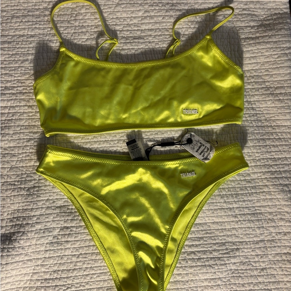Triangl Swimwear Neon Yellow Bikini